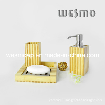 Two Tone Bamboo Bath Set (WBB0301C)